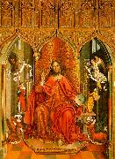 Fernando  Gallego Christ Giving his Blessing painting